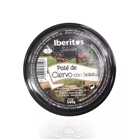 Hiszpański oryginalny pasztet z jelenia z borowikami