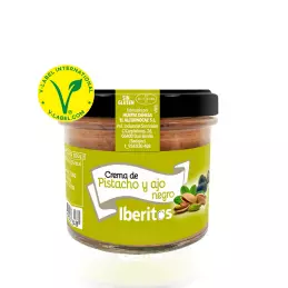 Hiszpański krem z pistacji z czarnym czosnkiem delikatesowy