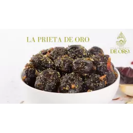Oliwki czarne naturalne, suszone  z ziołami Prieta de Oro sklep IRPO