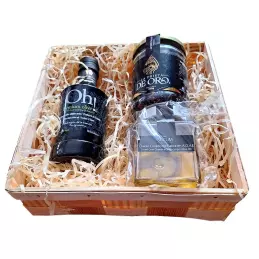 Zestaw świąteczny prezentowy, tradycyjne produkty hiszpańskie