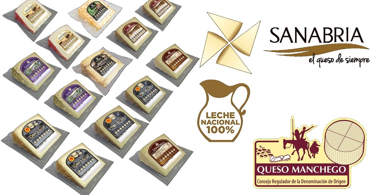 Hiszpańskie sery z La Mancha - Quesos Sanabria 