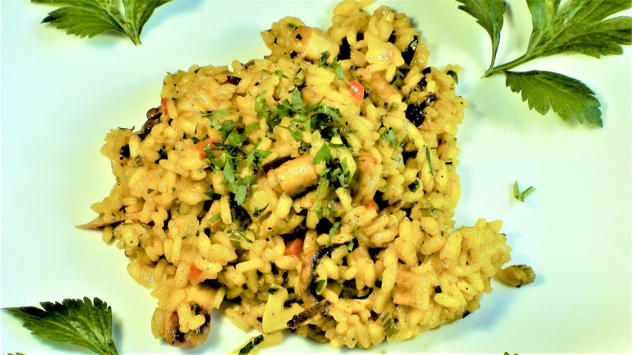 Risotto z owocami morza (ośmiornicą). Gotuj z IRPO.