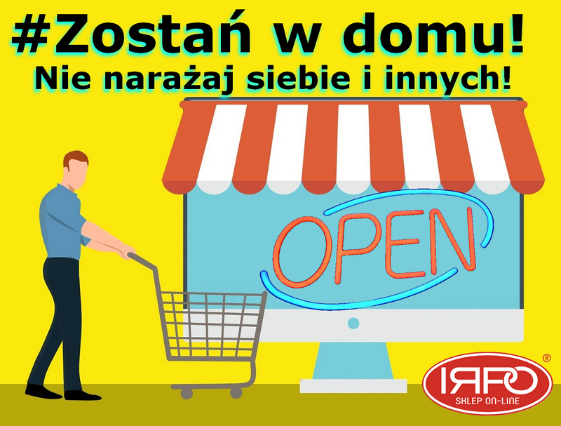 #ZOSTAŃ W DOMU! Jak pracuje sklep IRPO.